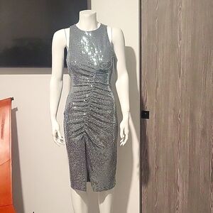 Zara sequin bodycon dress NWOT